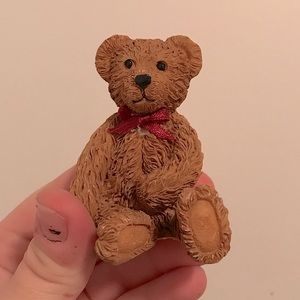 Four cute teddy bear decorations